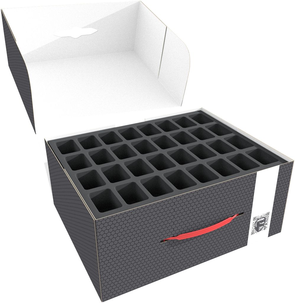 Feldherr Lagerbox FSLB150 für 89 Miniaturen auf großer Base