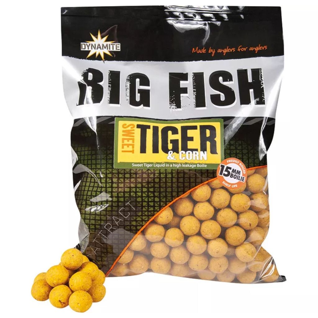 Dynamite Baits Sweet Tiger & Corn 15mm pelety 5kg Obrázok produktu 