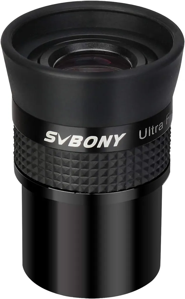Oculaire Observation Planétaire Svbony SV190 10mm Champ Plat 1,25''