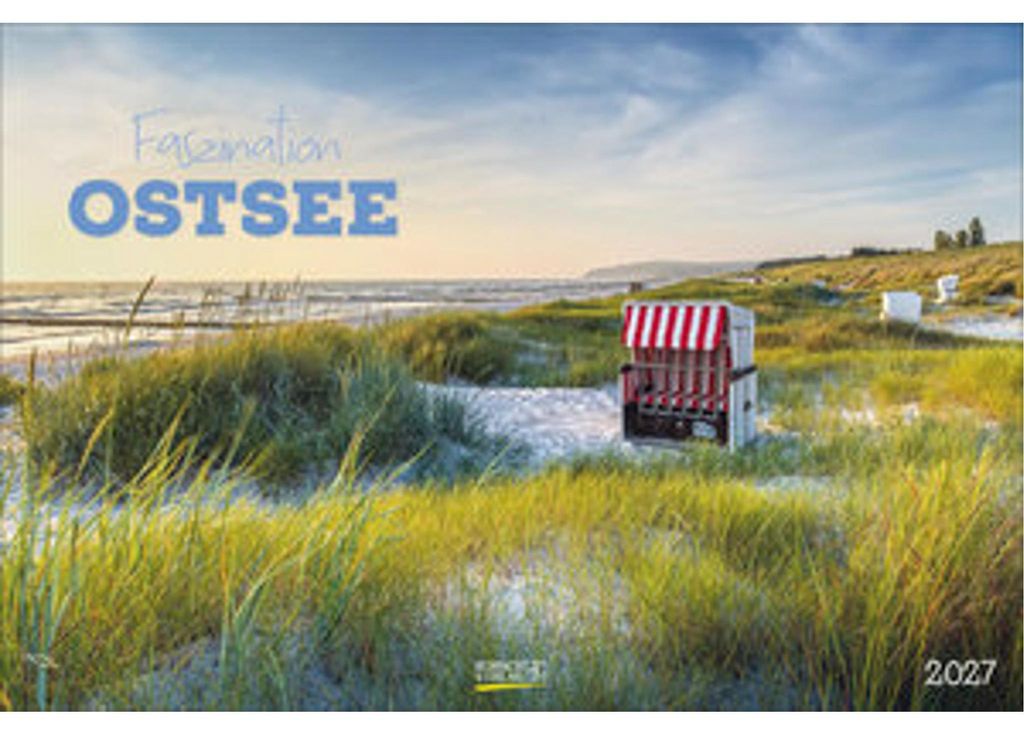 Wandkalender Faszination Ostsee 2027 mit Produktbild 