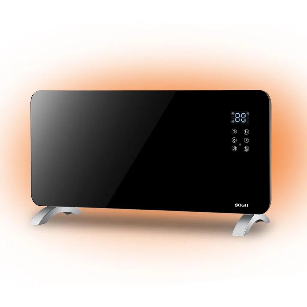 Stufa Sogo CAL-SS-18445 1500W IP24: Calore Sicuro per Bambini e Casa