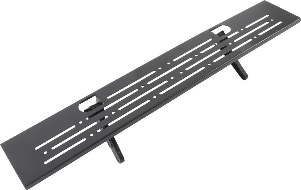 Etagère d'écran réglable et stable pour box média et routeur - 5