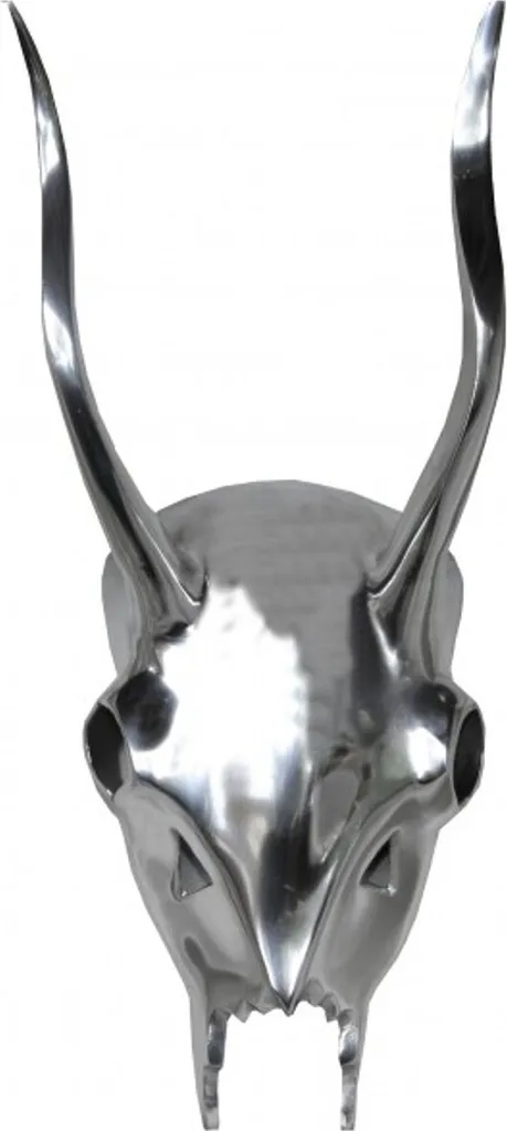 Corna di Cervo Argento 45cm Casa Padrino - Decorazione Chalet Lusso