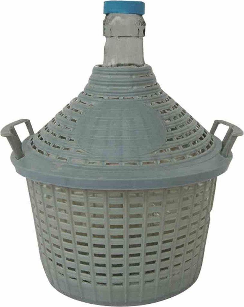 Nik. Schmitt & Sohn 010-20 Korbflasche 20 Liter, blau (1 Stück)