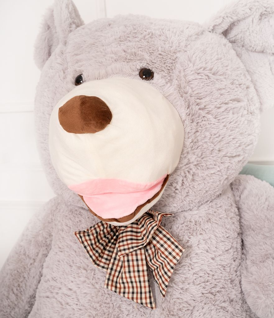 Gustaw Teddybär Groß XXL (Grau, 200cm) Amigo | Kaufland.de