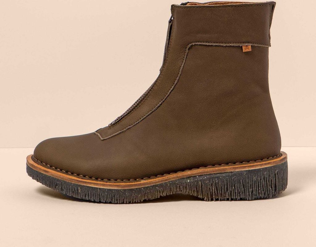 El Naturalista Schnürstiefel Damen N5581 WAX NAPPA FOREST/VOLCANO Farbe Grün