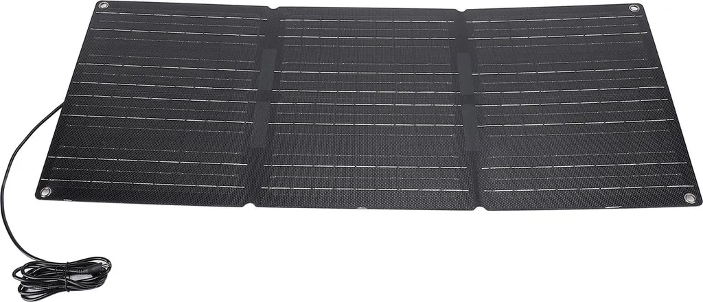 Panneau solaire 100W pliable à haut rendement avec double sortie USB