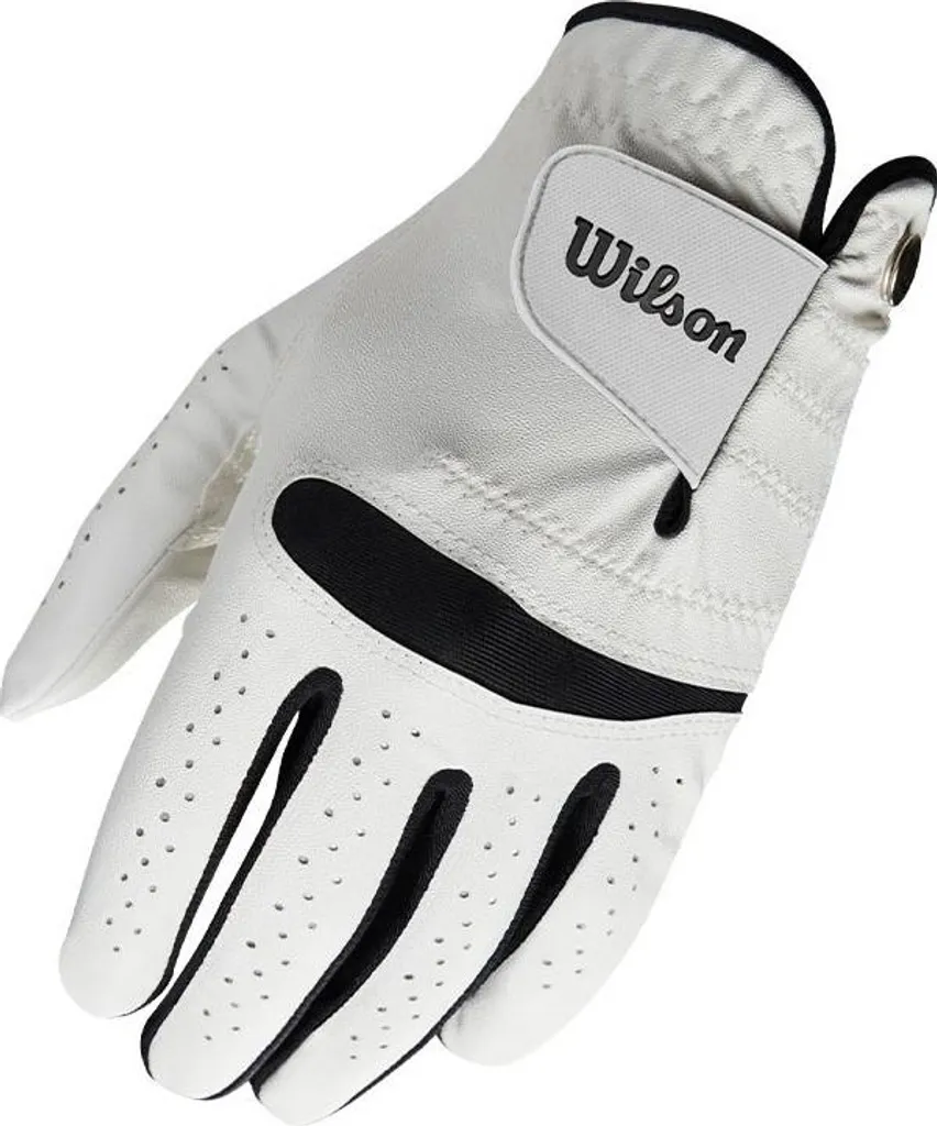 Gant de Golf Wilson Feel Plus Blanc pour Main Gauche - Texture Souple