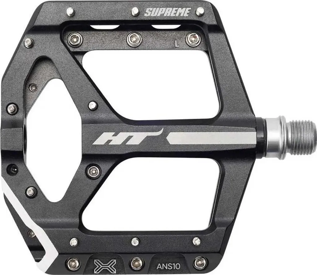 Pédales plates VTT HT Components ANS10 Supreme pour Freeride Argent