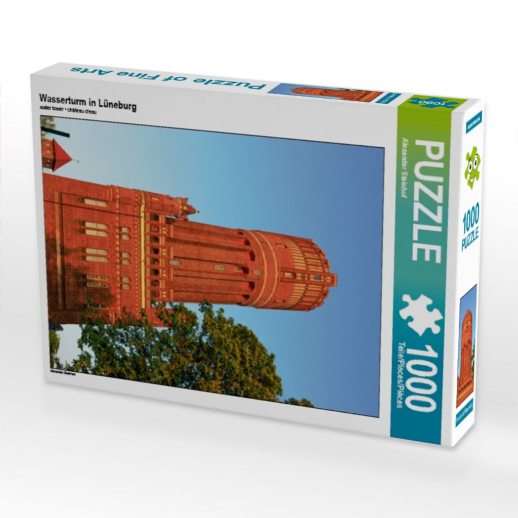 Calvendo Wasserturm 1000 Teile Puzzle hoch 480x640mm, Steinhof Alexander; 7452591