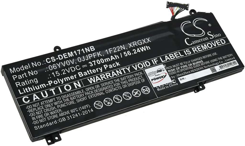 Batterie Dell Alienware M15 P79F - Haute Capacité pour PC Portable Gamer