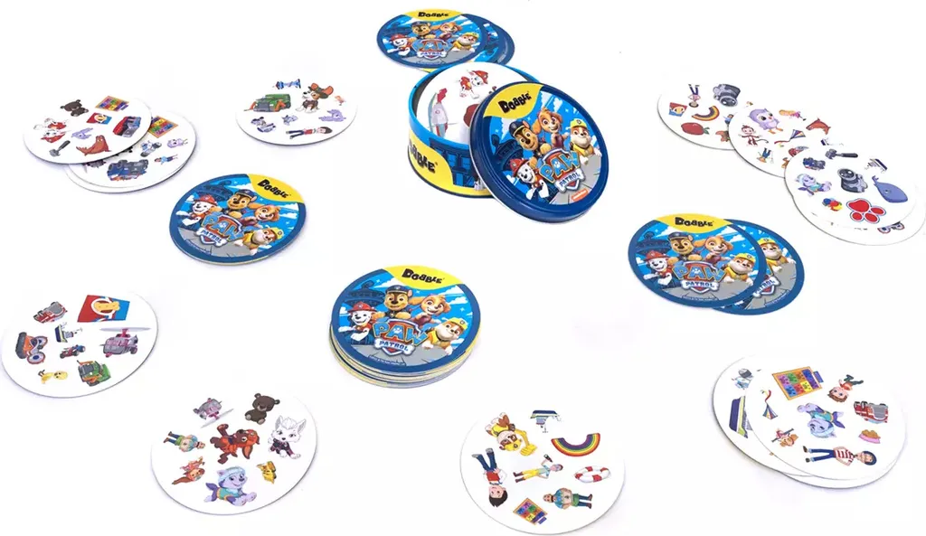 Jeu de société Dobble Paw Patrol : Cartes d'observation pour enfant