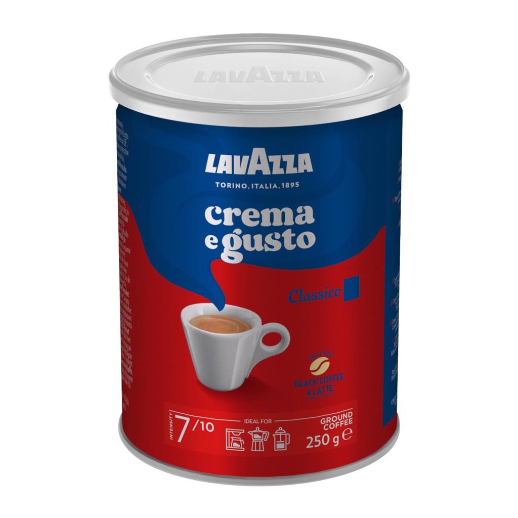 Lavazza Crema e Gusto Classico gemahlener Kaffee volles Aroma 250g