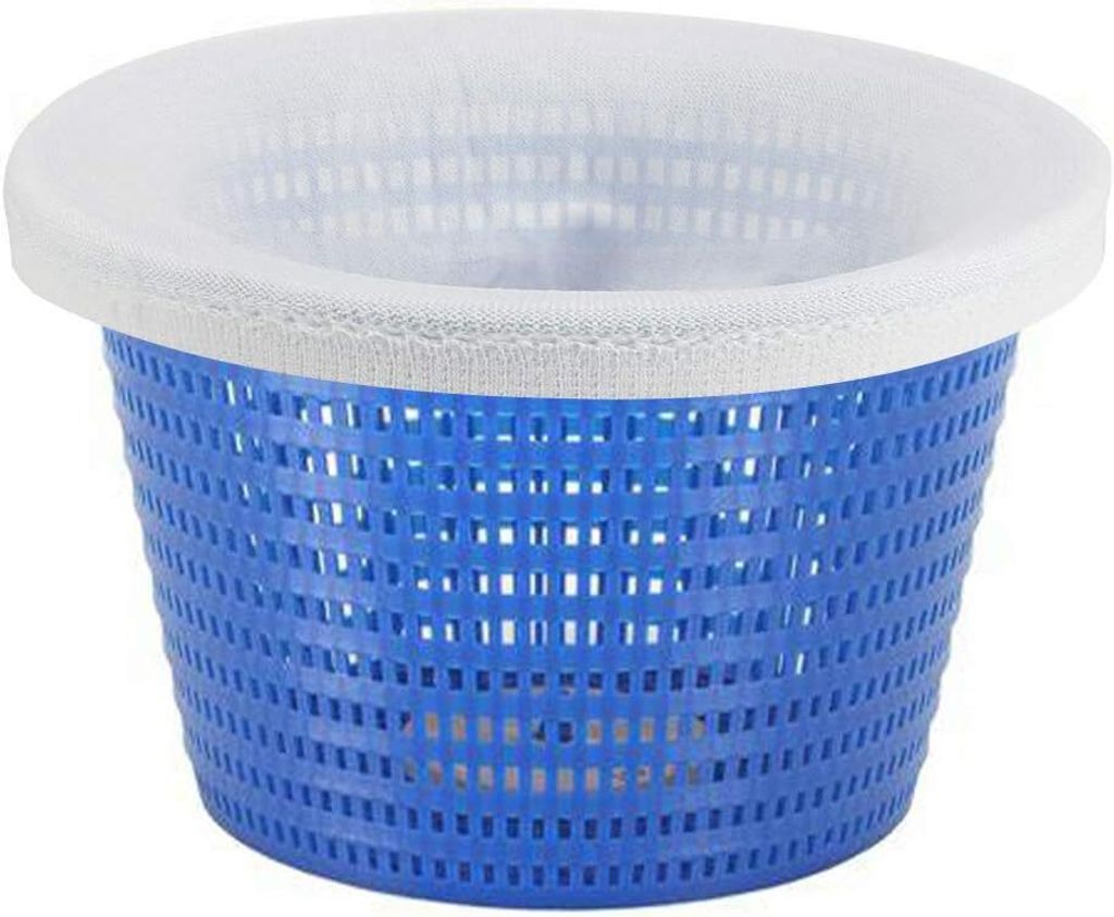 10 Pack Pool Skimmer Socken,Schutz Pumpe,Filteranlage, Körbe und Skimmer,Pool Filter Saver Socken Netz,Schwimmbad Skimmer Socken Entfernt Gras, Bl...