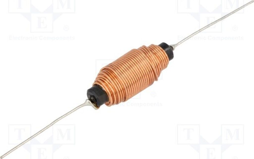 1x Drossel: Draht THT 216mΩ 2A 100uH 20% 5250-RC drosseln Ø9,65x31,75mm