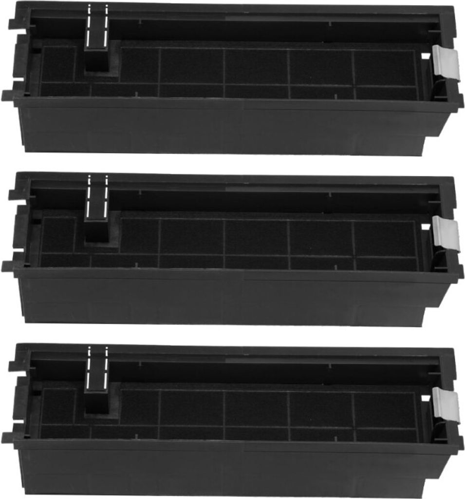 3x Trade-Shop Aktivkohlefilter für AEG/Electrolux LFP226X LFP229X PRF0112704B PRF0116218B PRF0116223B PRF0116223C PRF0119014B PRF0119024B PRF0119103A