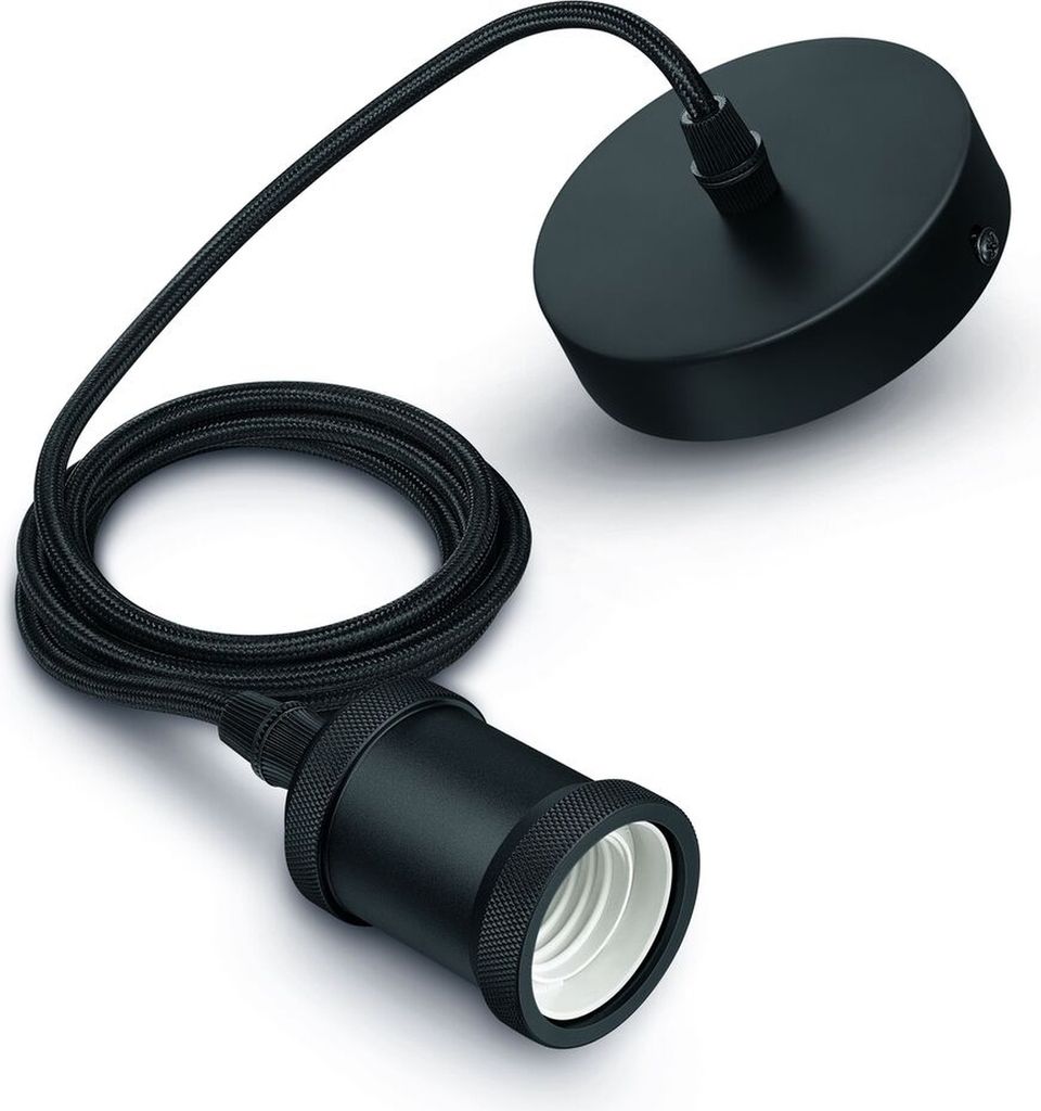 Philips Vintage Cord 2M E27 Black Produktbild 9