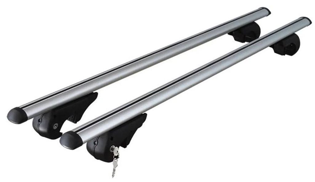 sada střešních nosičů hliníkových 120 cm stříbrná Obrázek produktu 