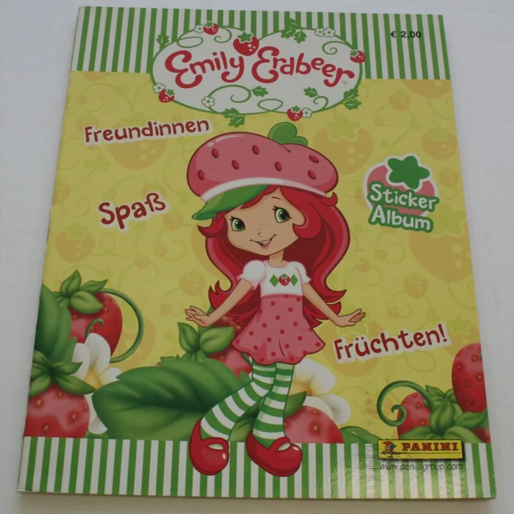 Album de Collection Emily Fraise pour Autocollants Amies Fruits Amusants