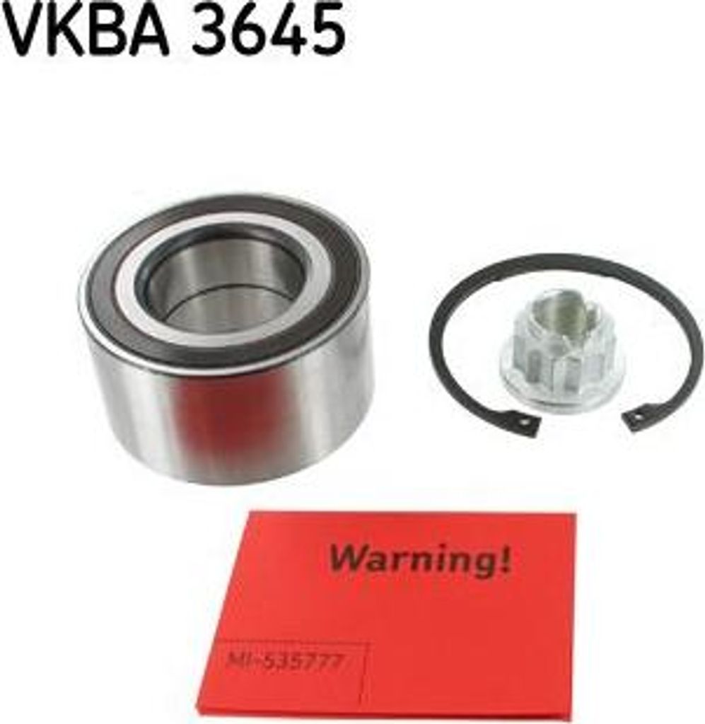 SKF VKBA 3645 Radlagersatz OE 7L0498287 kompatibel mit Q7, Cayenne, Touareg