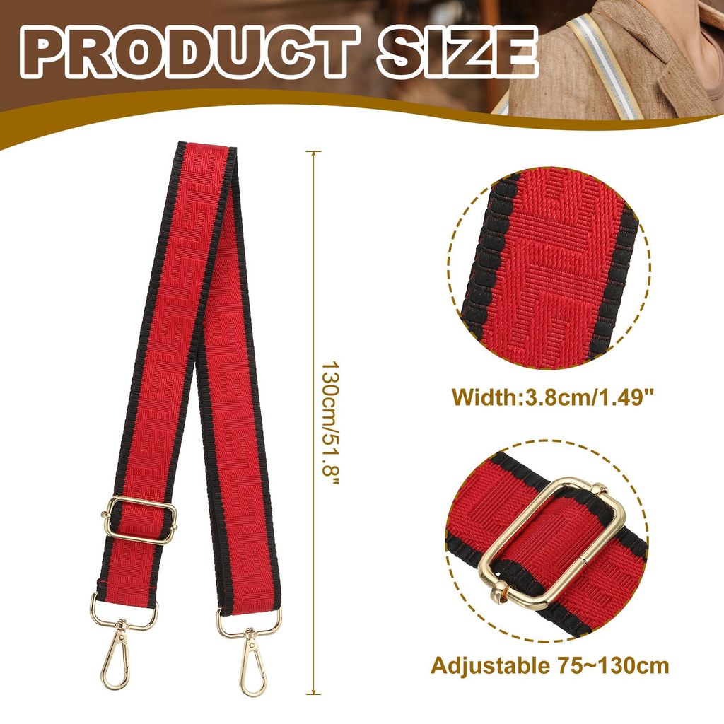 Taschengurt, Verstellbarer Umh?ngegurt Breiter Schultergurt Universal Ersatz Schultertaschengurt fš¹r Damenhandtaschen Canvas-Satchels-Rucksack, ...