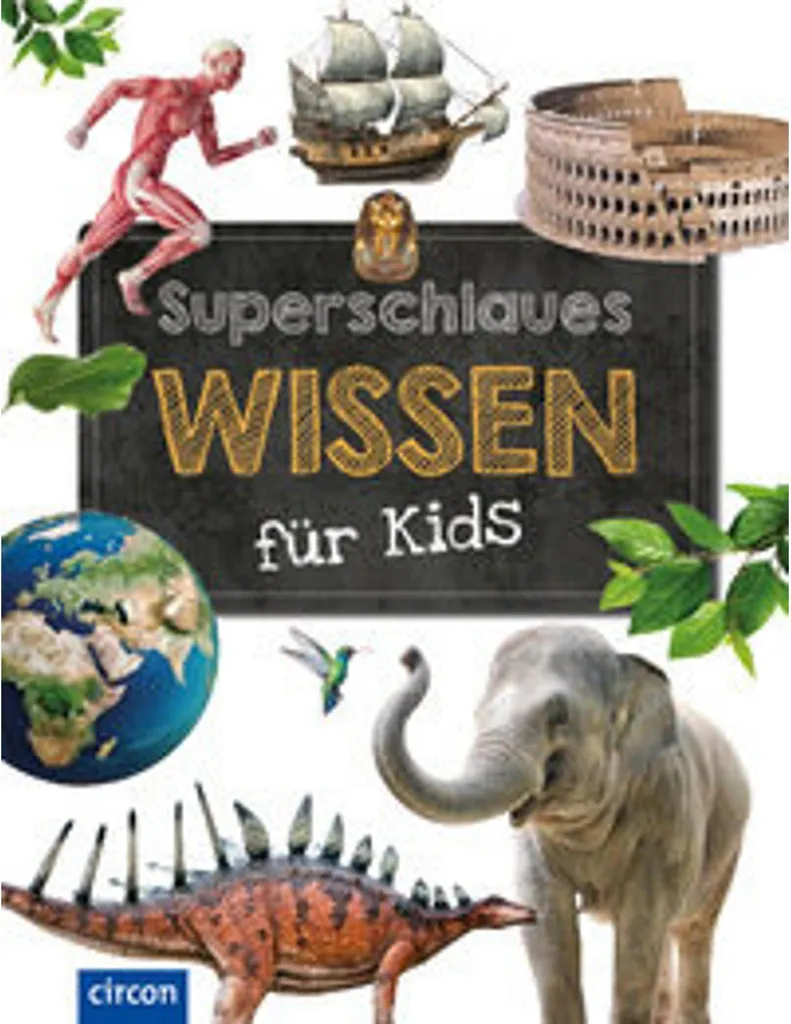 Encyclopédie éducative Superschlaues Wissen pour enfants curieux dès 7 ans