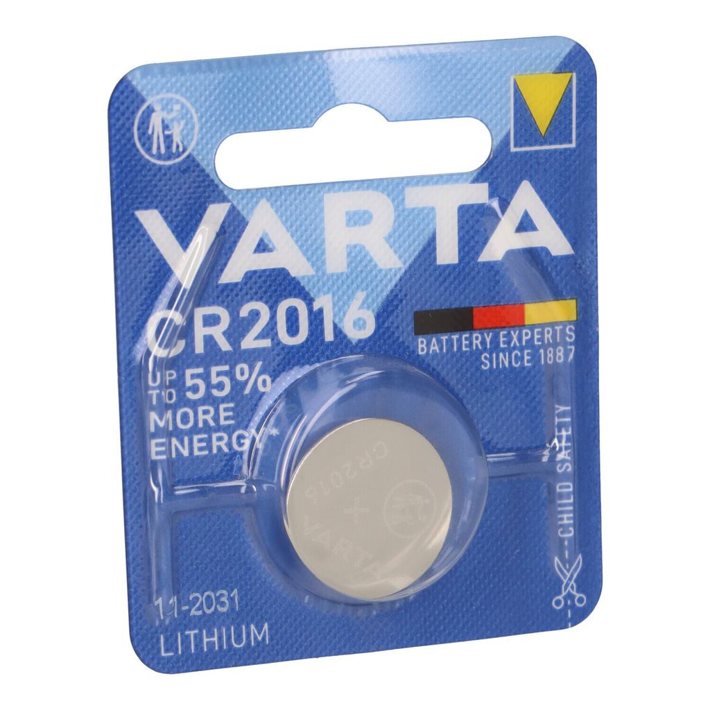 Varta -CR2016, Batéria na jedno použitie, CR2016, Lítium, 3 Obrázok produktu 