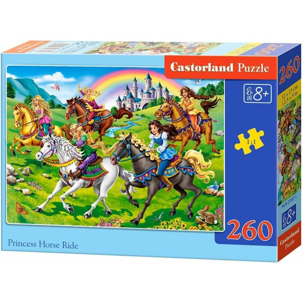 Puzzle 260 Prinzessin reitet CASTOR