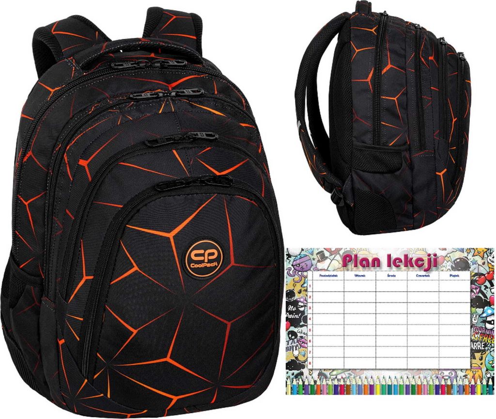 Plecak  Młodzieżowy Coolpack Drafter LAVA Zdjęcie produktu 8
