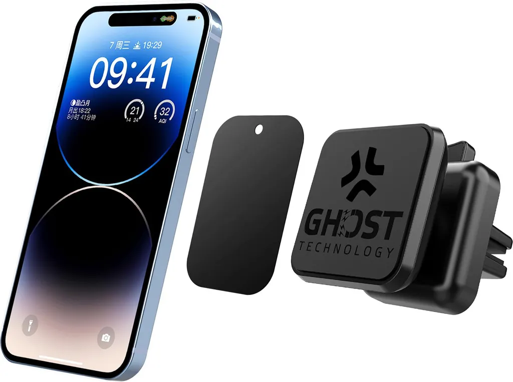 Porta Cellulare Magnetico Celly Planet Ghost - Sicurezza in Auto