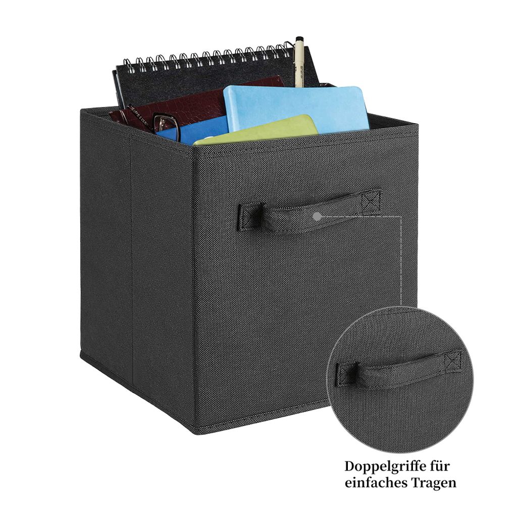 1~3er Set Aufbewahrungsbox Regalkorb Stoff Box Aufbewahrungskorb Ordnungsbox DHL