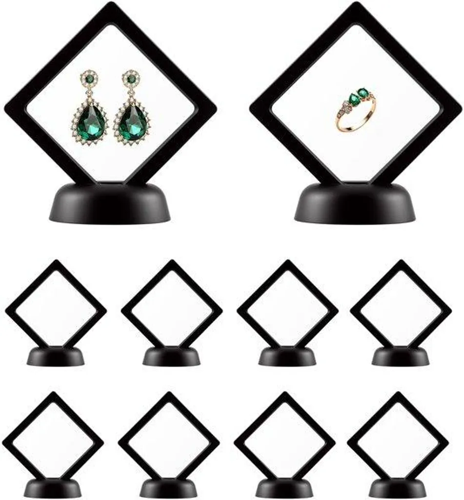 Protection anti-poussière objets de collection cadre flottant 3D x10