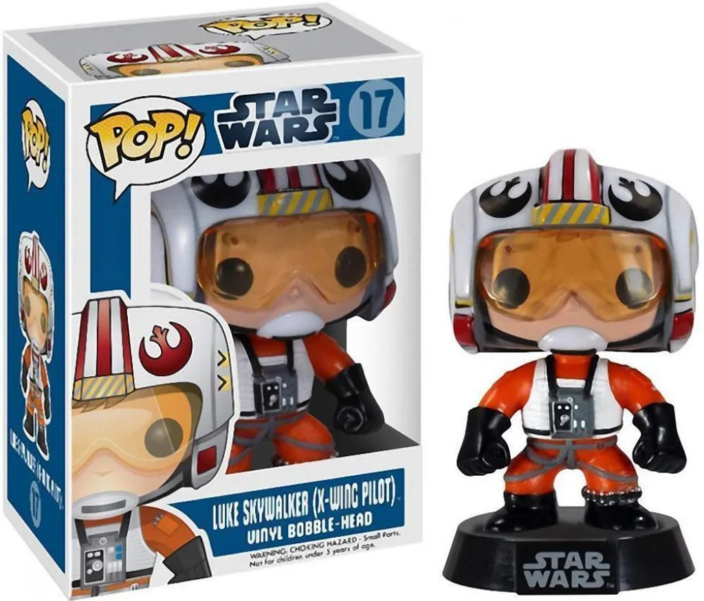 Décoration Star Wars Luke Skywalker Pilote X-Wing Funko POP pour Bureau