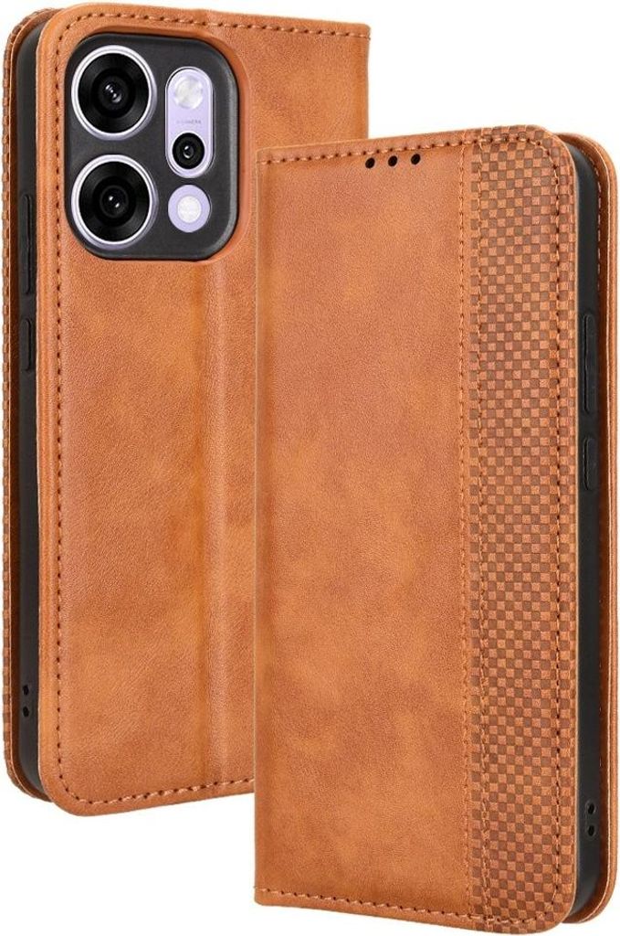 OPPO Reno14 Hülle - Coverup Vintage Style Klapphülle - Produktbild 