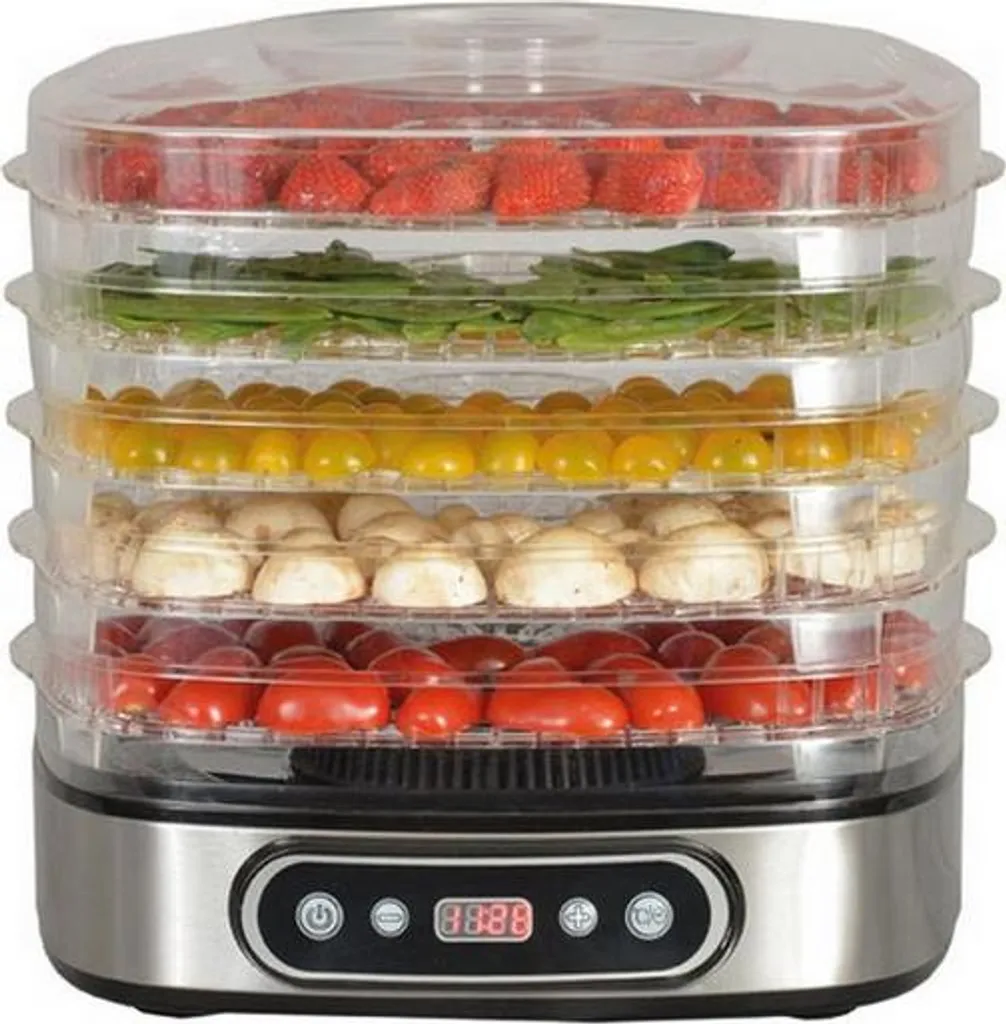 Déshydrateur alimentaire Inox Kitchenchef pour fruits et légumes
