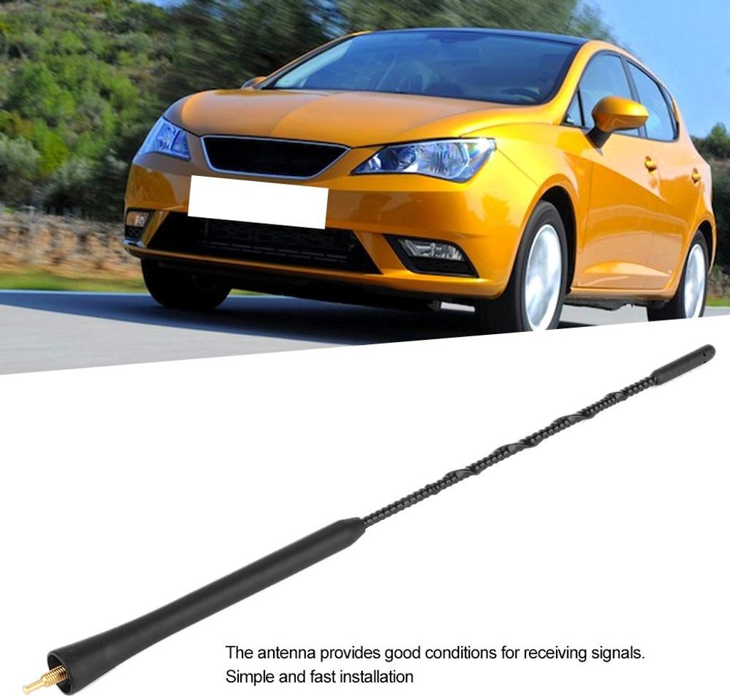 30 cm / 11,8 Zoll Auto AM / FM Radio Luftantennendach Mast für Sitzanpassungsaltea