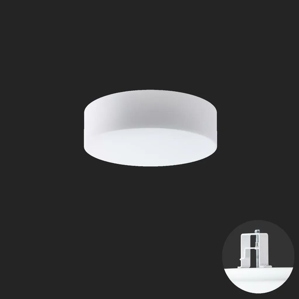 Éclairage de couloir et escalier avec secours 3h LED IP44 ERIS V2 19W
