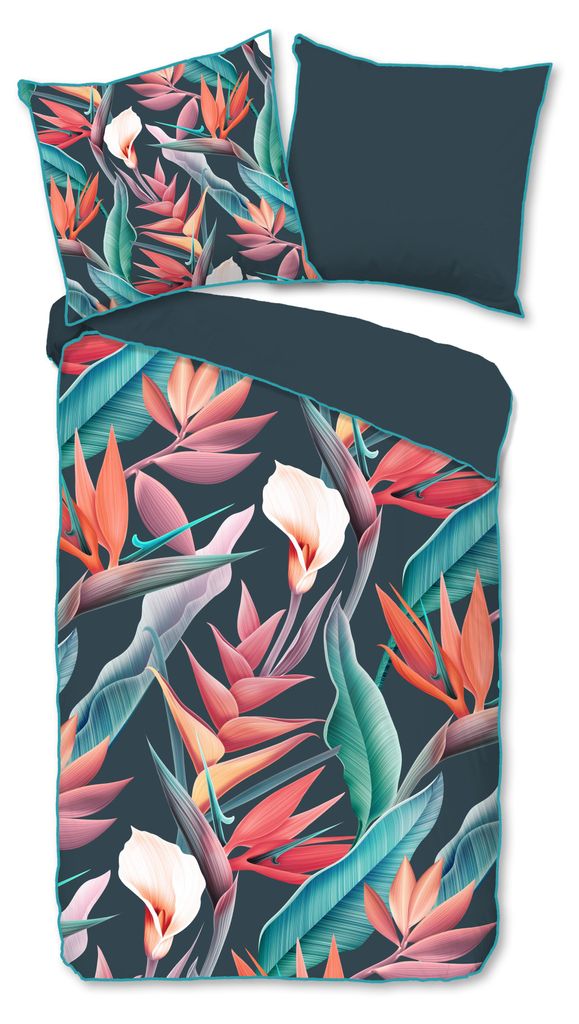 Bettbezug Good Morning 155x220 + 1* 80x80 cm - 100 % Baumwolle - Linea
