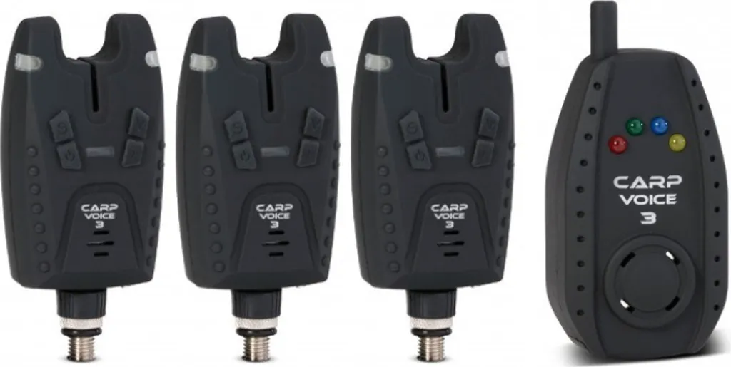 Sänger Carp Voice 3 Coffret de 3 Détecteurs de Touche + Centrale Sans Fil