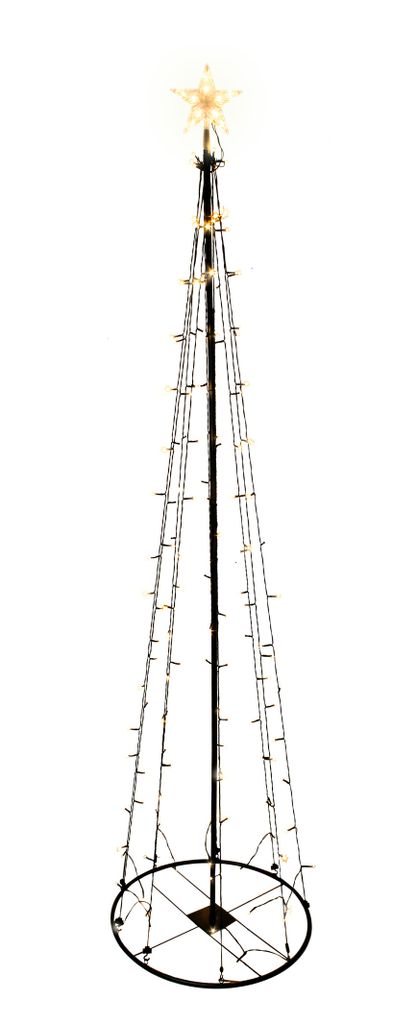 LED Lichterbaum mit Stern - 240 cm - Deko