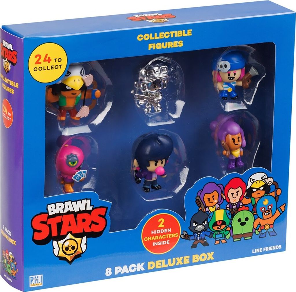 Figurky BRAWL STARS S1 - 8 PACK DELUXE BOX VER.A Obrázek produktu 