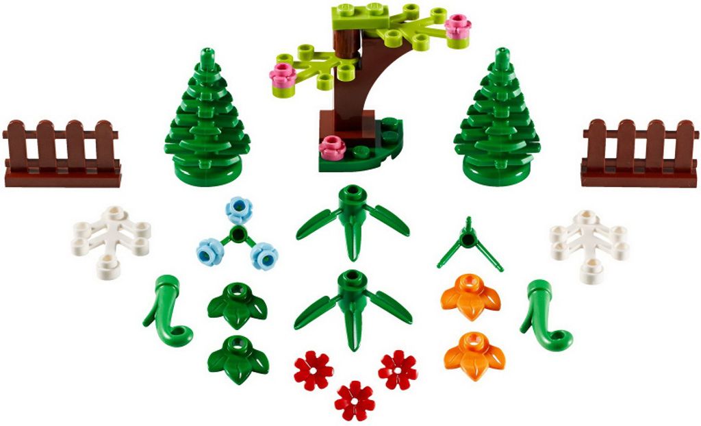 LEGO Classic xtra Botanical Accessories 40376, Sada na Obrázek produktu 