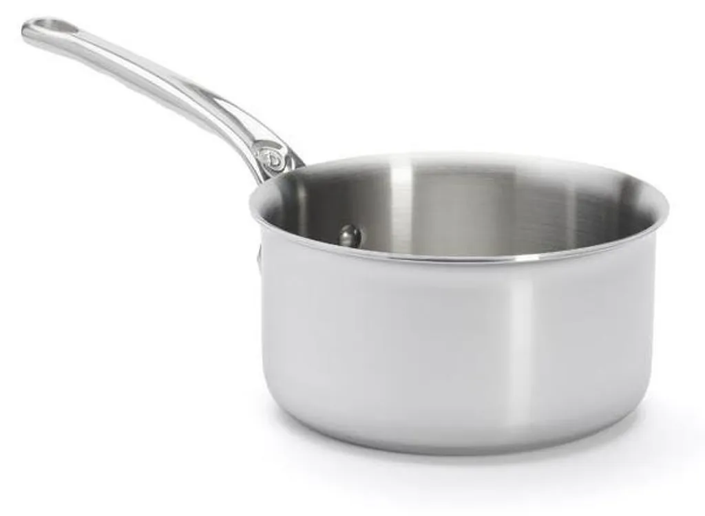 Petite casserole de cuisine 1,2L avec manche isolant et bord verseur net - 11