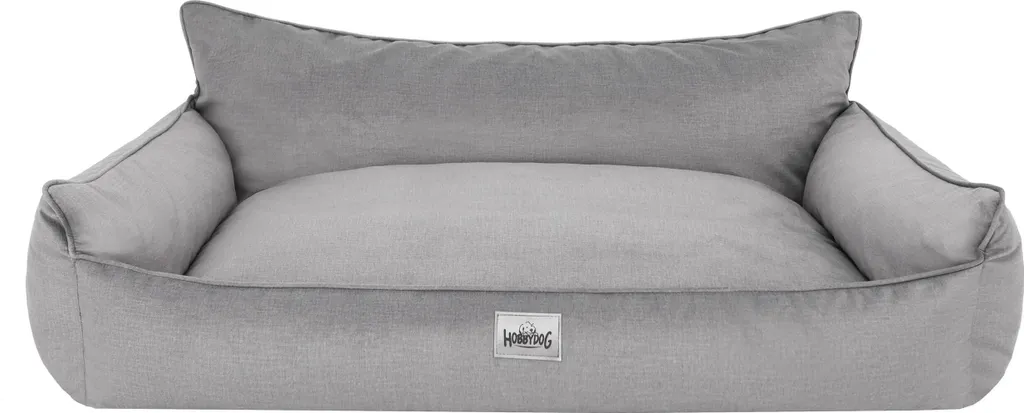 Letto Ortopedico Cani XXL JOKER 106x80 Grigio Chiaro | Divano Velluto