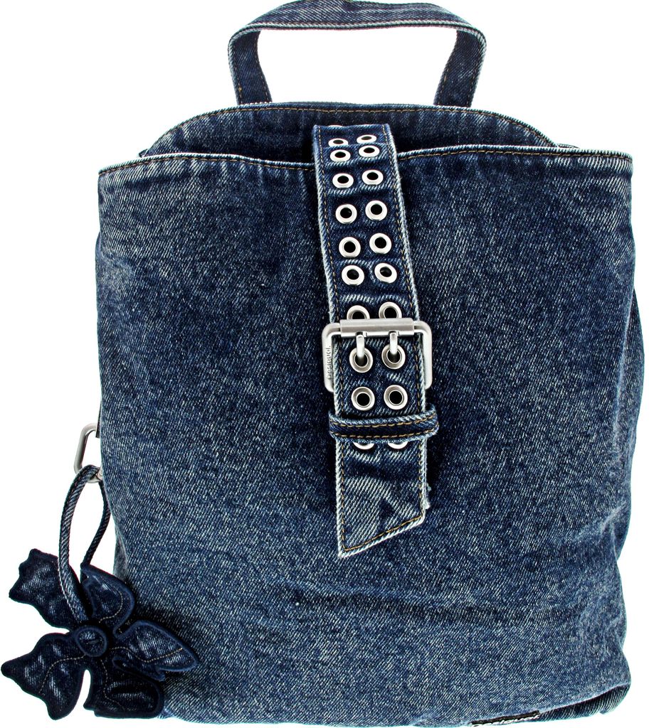 Elegante mini zaino da donna blu: versatile e pratico Immagine del prodotto 
