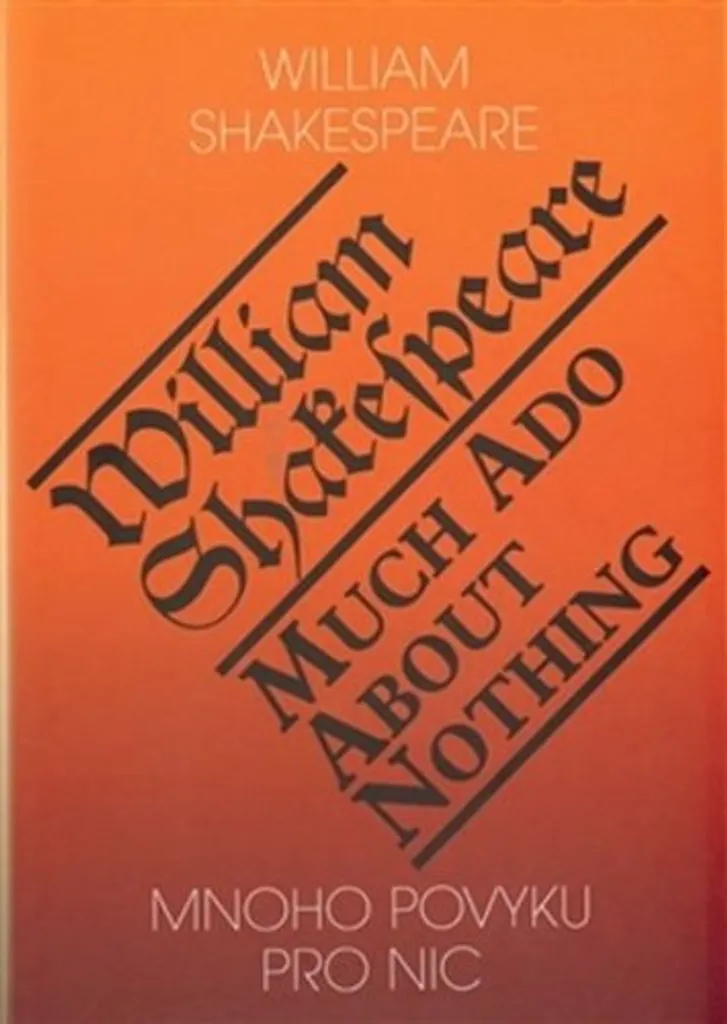 Much Ado About Nothing Shakespeare - Édition Bilingue de Collection
