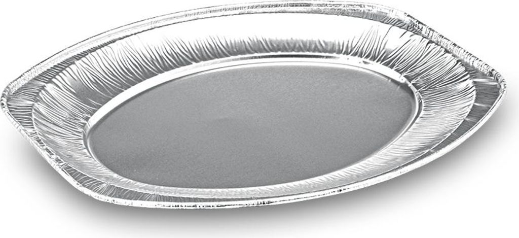 Vassoio in alluminio, ovale, 33,3x23,3 cm, 10 pz Immagine del prodotto 