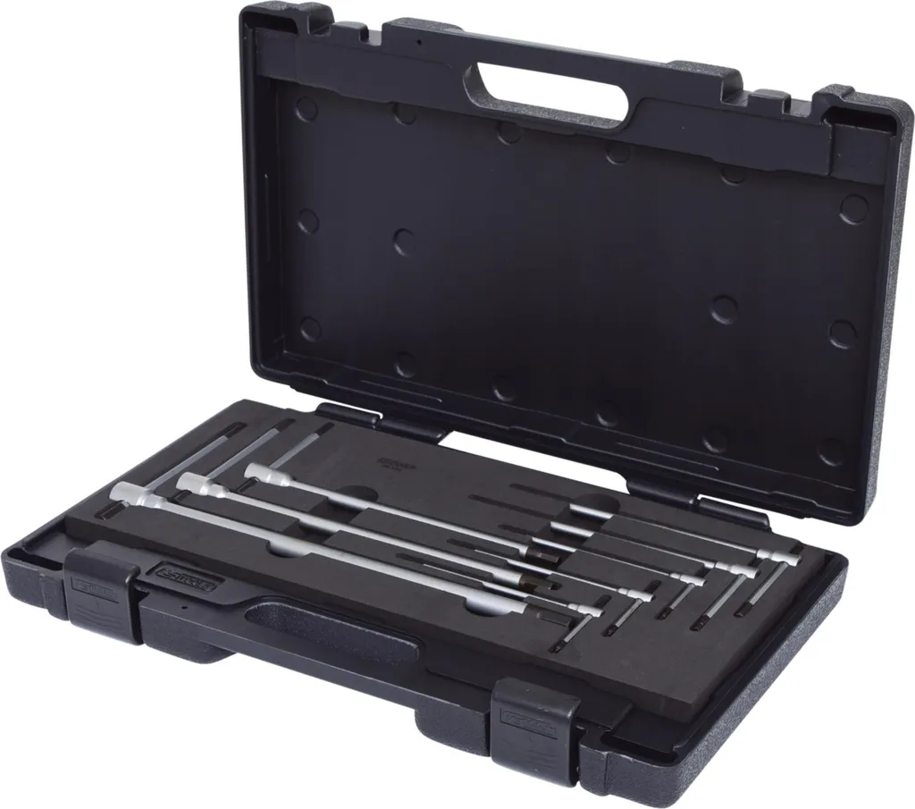 Coffret 8 clés hexagonales poignée en T 158.5100 pour vissage difficile