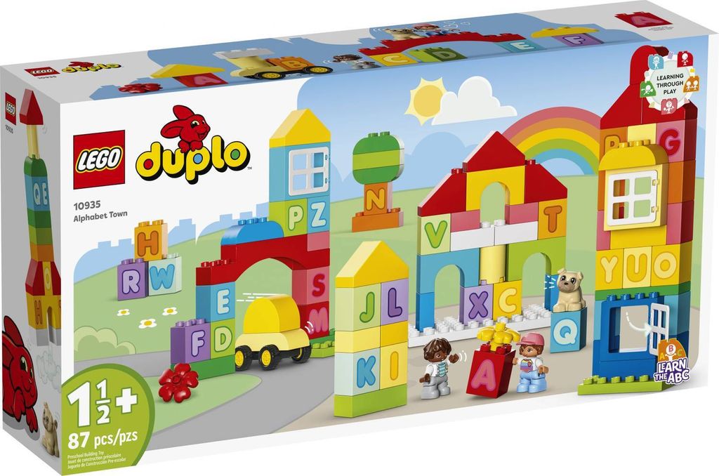 LEGO 10935 DUPLO Classic ABC City, jouet éducatif avec de Image du produit 