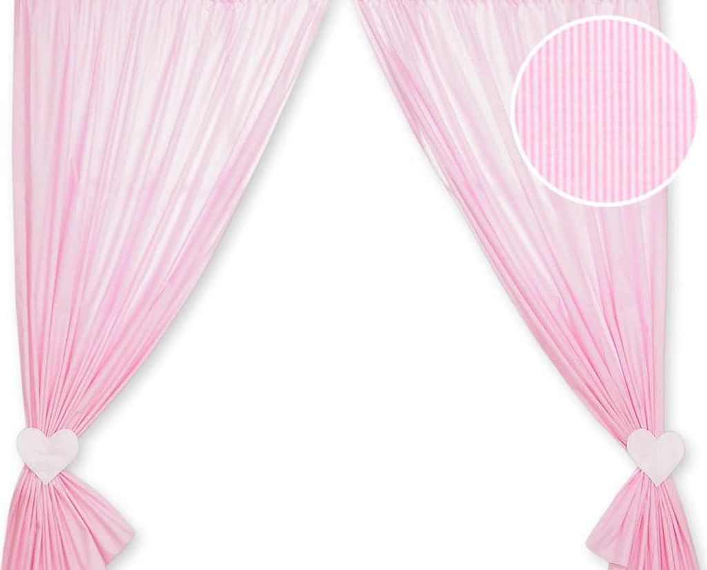 Vorhänge für Babyzimmer – Kindervorhänge – 100 % Baumwolle, leicht zu waschen